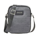 Guess, Dan, Documenthouder, Textiel schoudertas, Zwart, HMDLJCP0317, Voor mannen