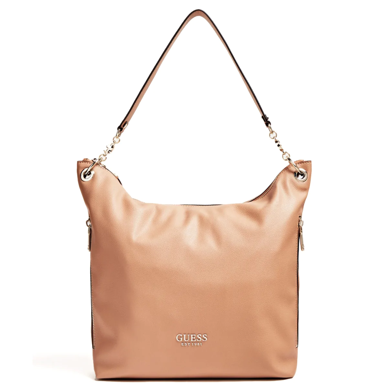 guess-g-chain-polyurethane-handbag-large-hobo-beige-for-women-1677499970 Guess, G Chain Top-Handle Bags - Afbeelding 1
