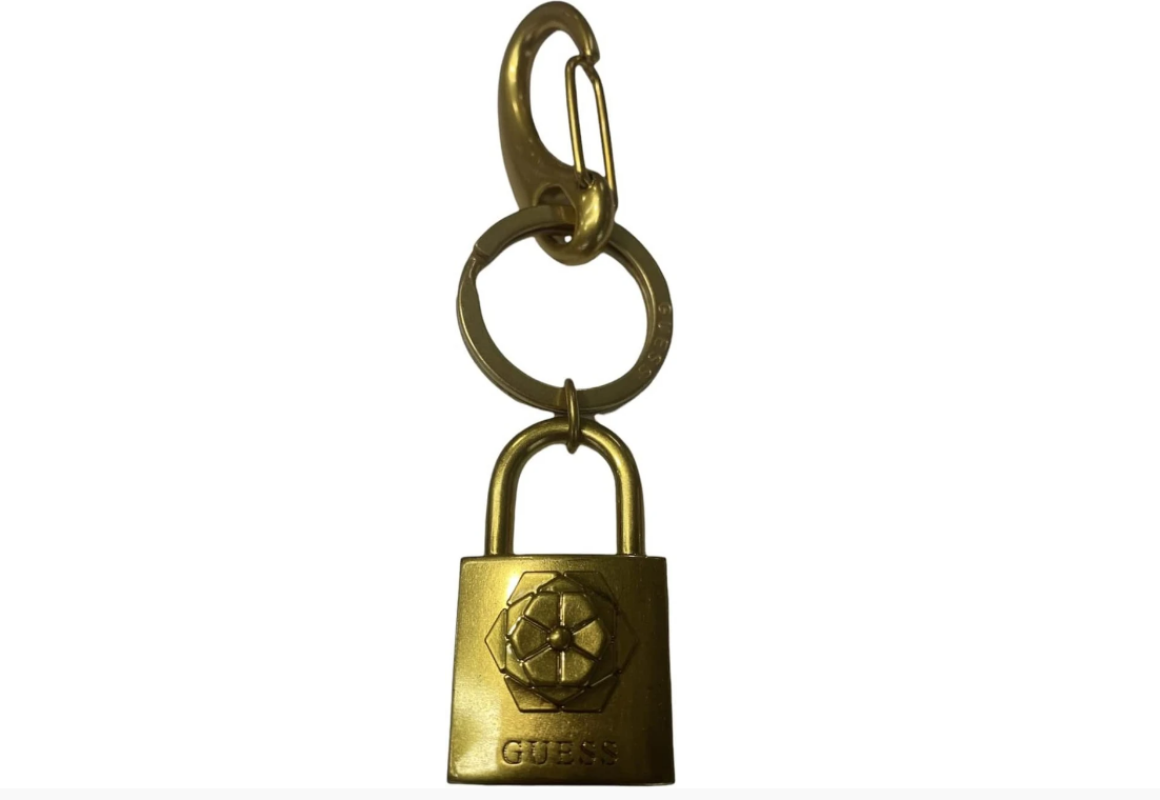 guess-guess-keyring-antique-gold-1680778759 Guess, Guess Keyrings & Keychains - Afbeelding 1