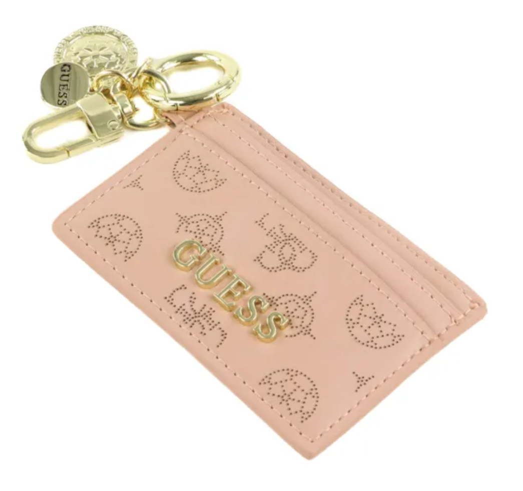 guess-guess-keyring-nude-1680777683 Guess, Guess, Leren sleutelhanger, RWJACA, Naakt - Afbeelding 1