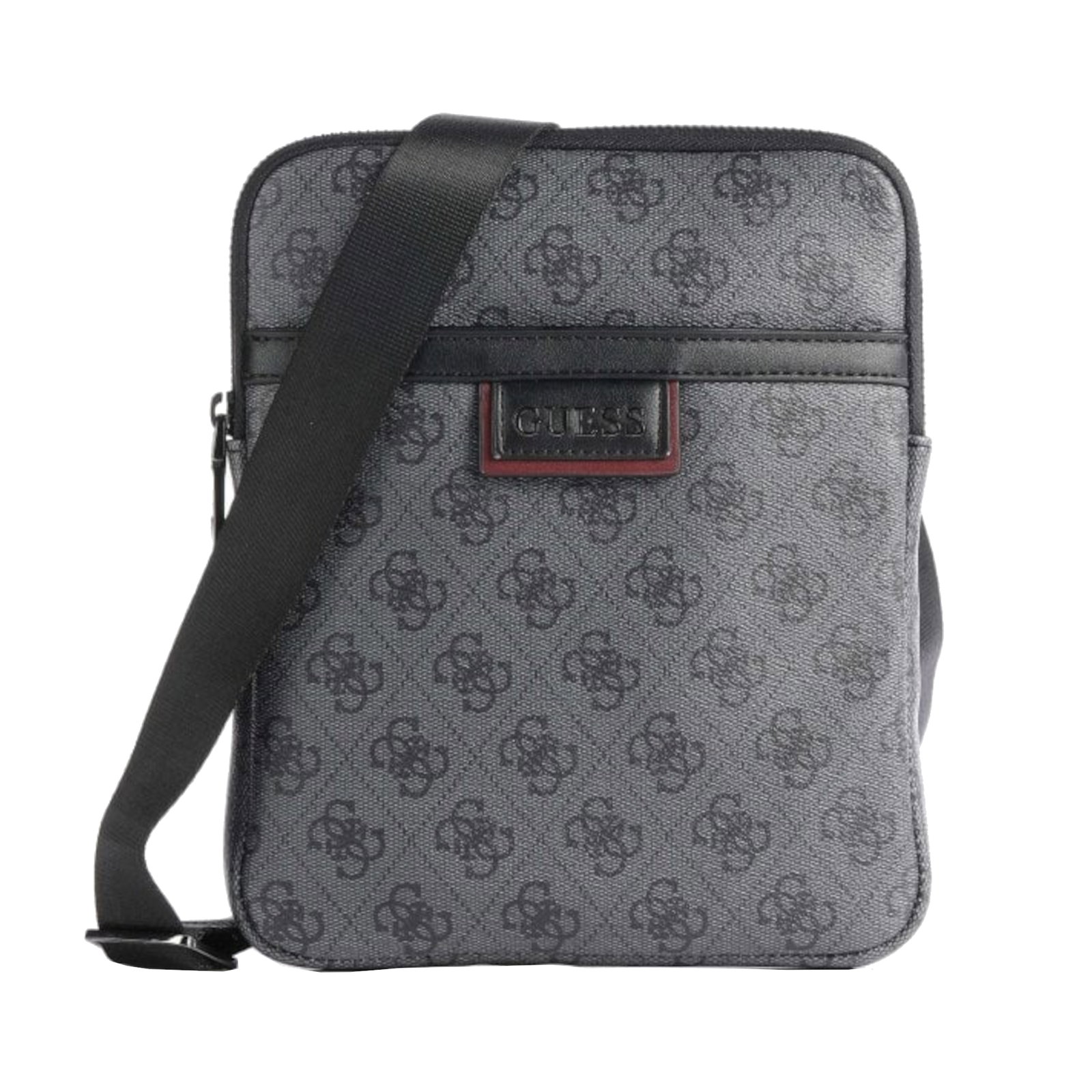 guess-vezzola-textile-crossbody-bag-black-hmvezlp1123-19-x-24-x-2cm-for-women-1734783948 Guess, Vezzola Crossbody Bags - Afbeelding 1