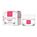 Hada Labo Tokyo, Glow, Hyaluronzuur, Verlichtend & Hydraterend, Dag & Nacht, Gelcrème, Gezicht, 50 ml