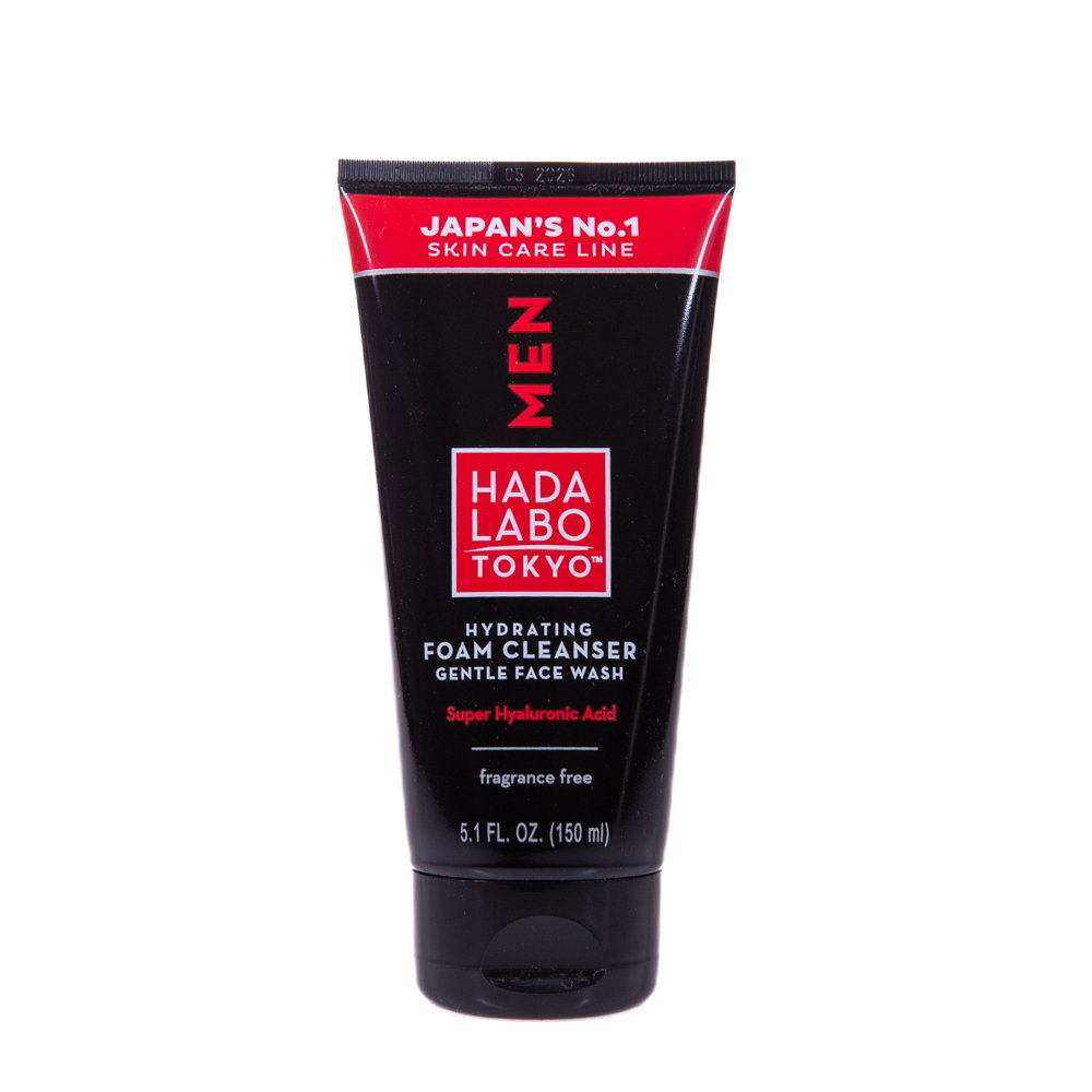 hada-labo-tokyo-men-hyaluronic-acid-eliminates-impurities-cleansing-foam-150-ml-1754378114 Hada Labo Tokyo, Men, Hyaluronzuur, Verwijdert onzuiverheden, Reinigingsschuim, 150 ml - Afbeelding 1