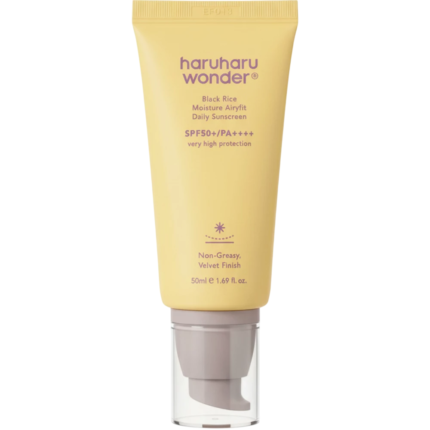 Haruharu Wonder, Black Rice, Bescherming, Zonnebrandcrème, Voor gezicht, SPF50+, 50 ml