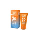Helenvita, Sun, UVA- en UVB-bescherming, Voor blootstelling aan de zon, Room, Voor gezicht, SPF 30, 50 ml