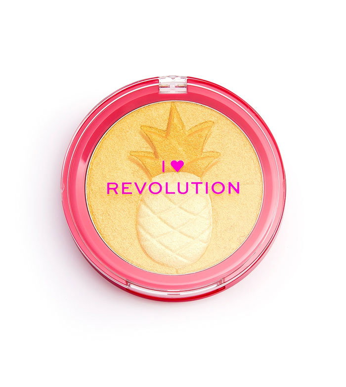 i-heart-revolution-fruity-highlighter-powder-pineapple-9-1-g-0-5057566136754-1673417839 I Heart Revolution, Fruity, Highlighter poeder, Ananas, 9.1 g - Afbeelding 1
