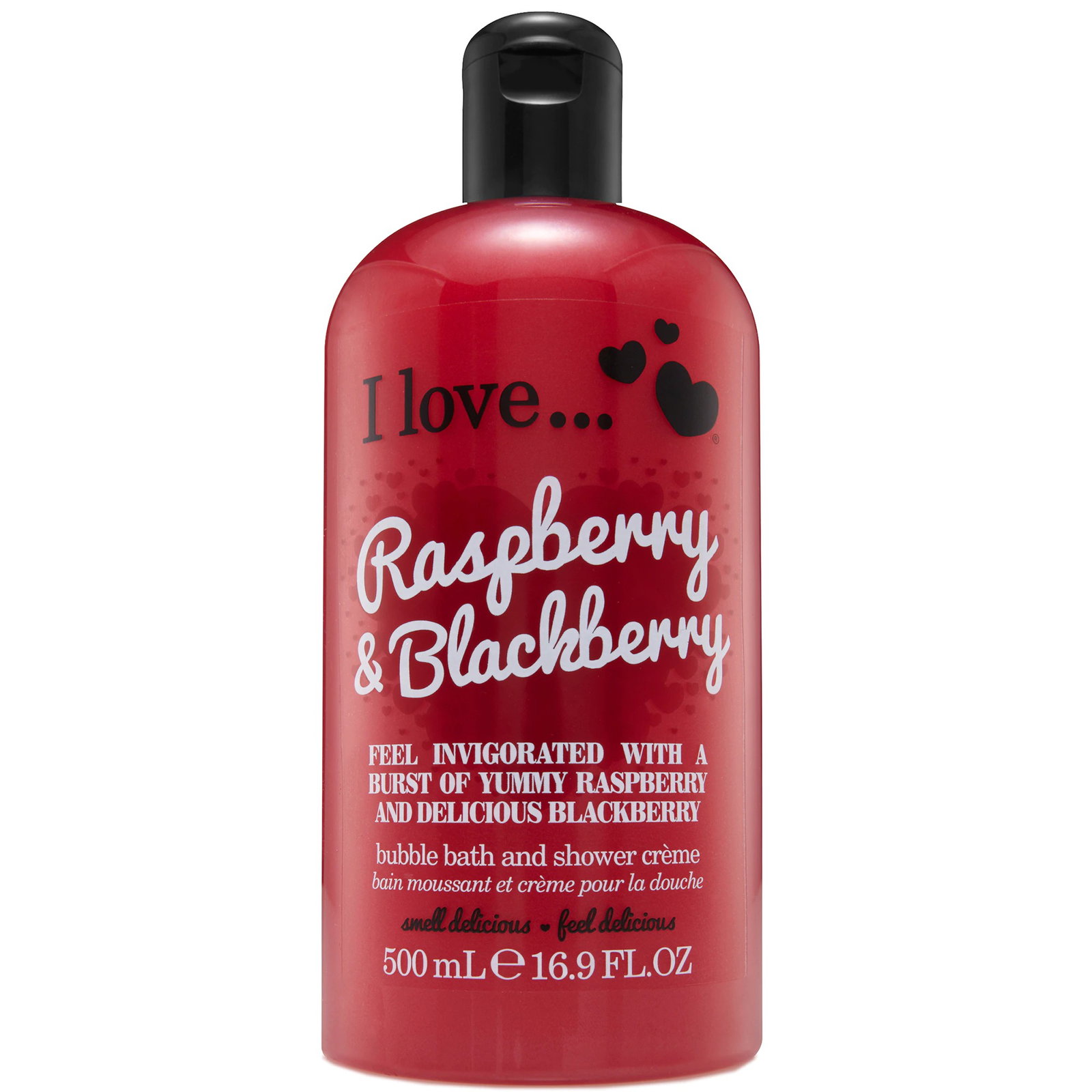 i-love-i-love-raspberry-blackberry-body-wash-500-ml-1673335394 I Love, Raspberry & Blackberry, Douchegel, 500 ml - Afbeelding 1