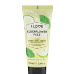 I Love, Signature Collection, Hydraterend, Hand- en nagelcrème, Vlierbloesem Fizz, 100 ml