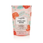 I Love, Signature Collection, Engelse roos, Badzout, 500 g