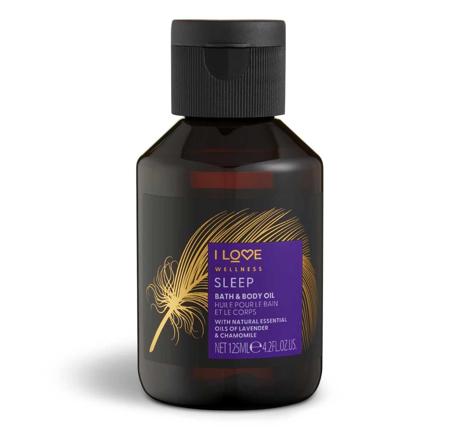 i-love-wellness-sleep-vitamin-e-hydra-nourishing-lavender-body-oil-125-ml-1682425199 I Love, Wellness Sleep, Vitamine E, Hydra-voedend, Lavendel, Lichaamsolie, 125 ml - Afbeelding 1