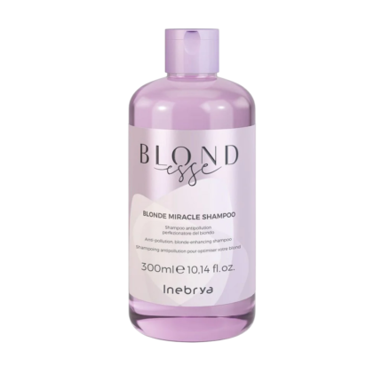 Inebrya, Blonde Miracle, Haarshampoo, Voor neutralisatie van gele tinten, 300 ml