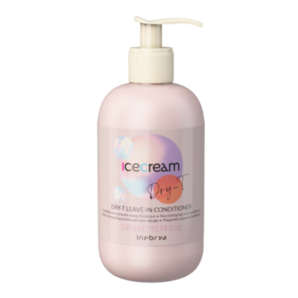 Inebrya, Ice Cream Dry-T, Leave-in conditioner, Voedzaam, 300 ml