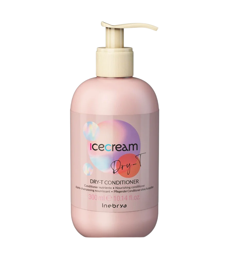 inebrya-ice-cream-dry-t-hair-conditioner-nourishing-300-ml-1782293561 Inebrya, Ice Cream Dry-T, Haarconditioner, Voedzaam, 300 ml - Afbeelding 1