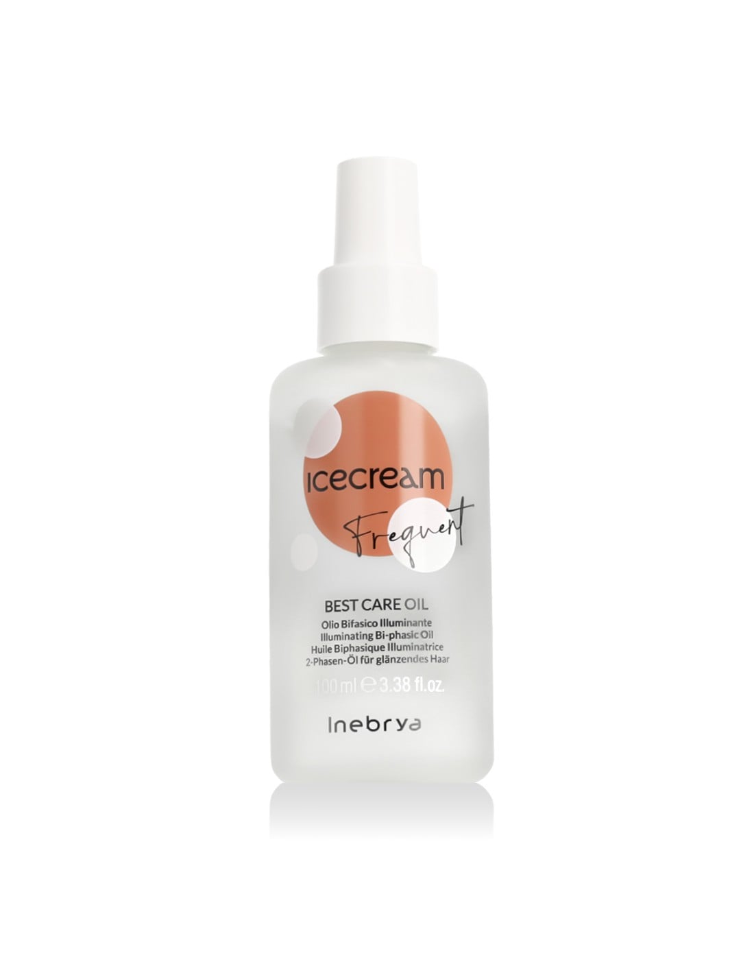 inebrya-ice-cream-frequent-hair-oil-treatment-frizz-control-100-ml-1782290318 Inebrya, Ice Cream Frequent, Haaroliebehandeling, Frizz Controle, 100 ml - Afbeelding 1