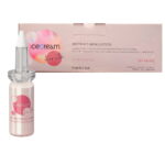 Inebrya, Ice Cream Keratin, Haarlotion behandeling, Intensieve reparatie, 12 st, 11 ml