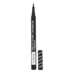 IsaDora, Twin Tip, Vloeibare eyeliner, 52, Carbon black, 1 ml