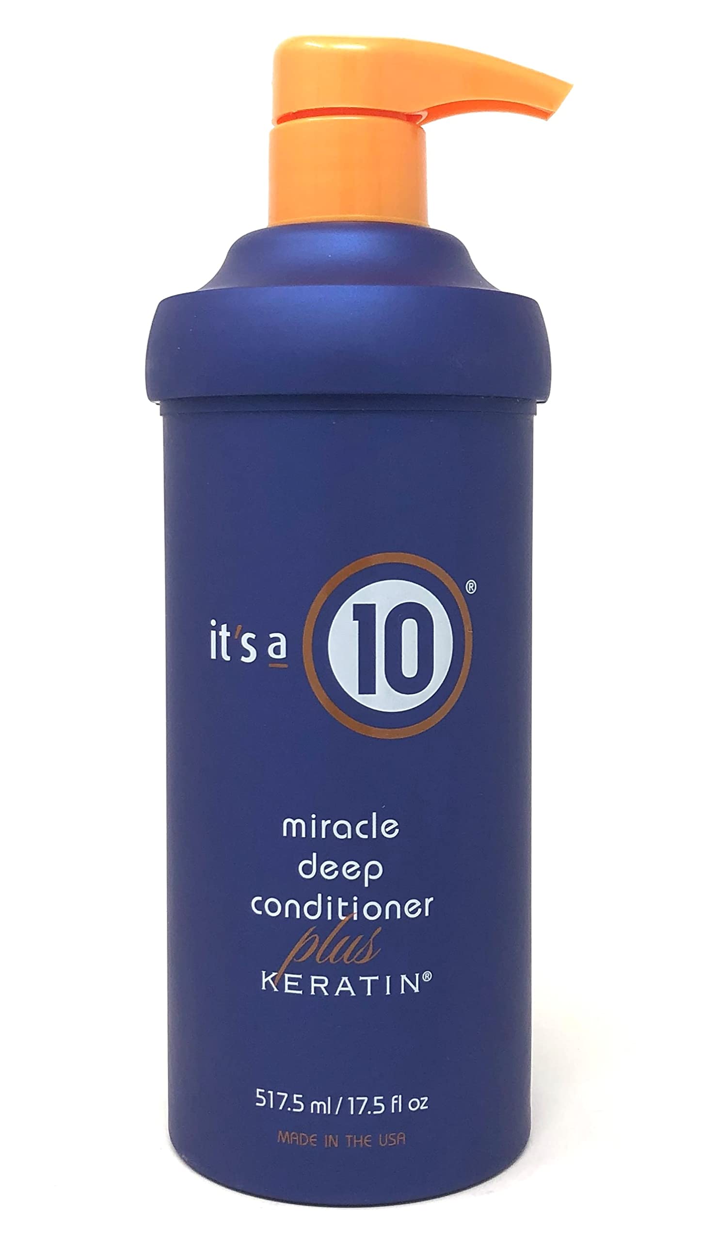 Version 1.0.0 It's a 10, Miracle Deep Plus Keratin, Haarconditioner, Voor reparatie, 517.5 ml - Afbeelding 1