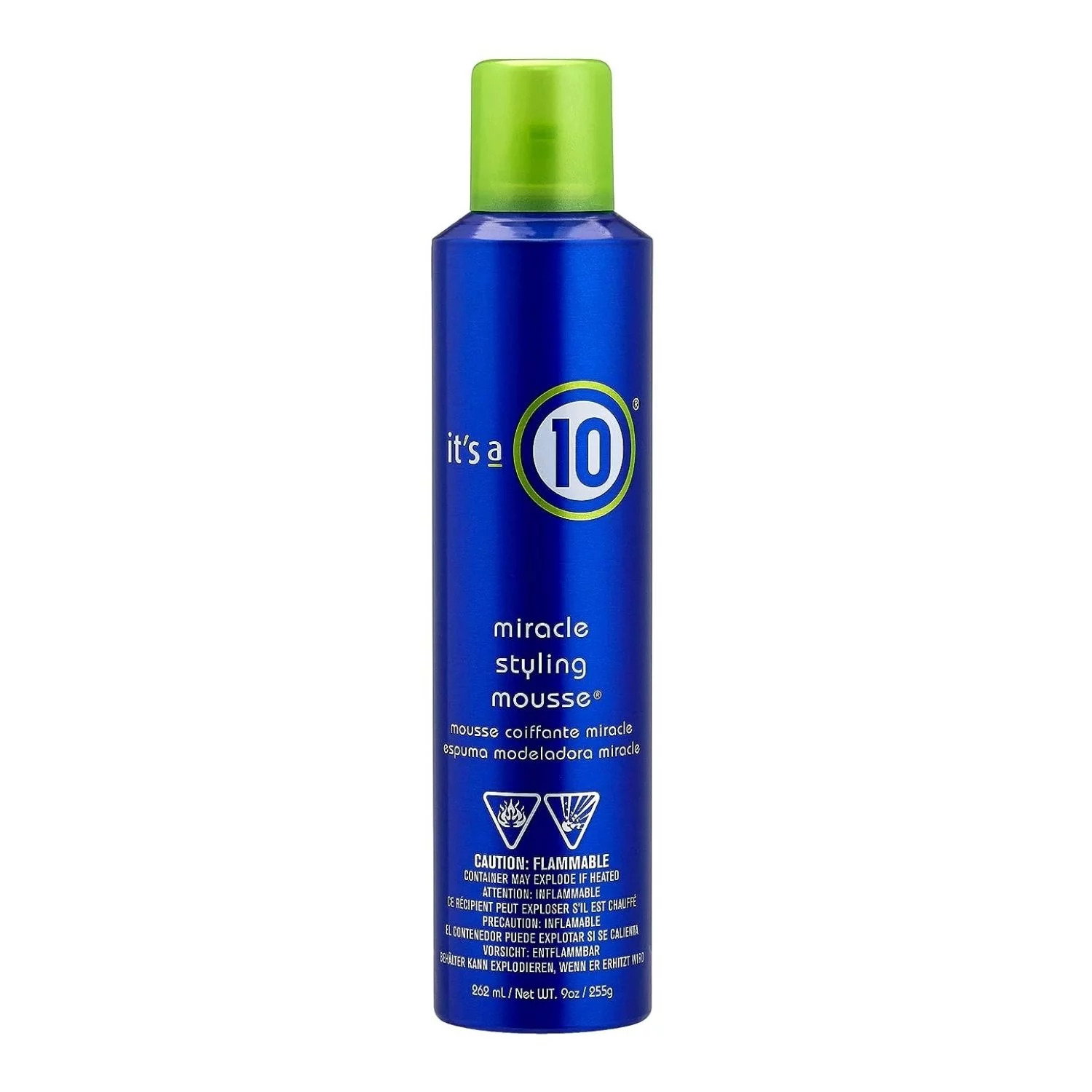 it-s-a-10-miracle-hair-styling-foam-for-volume-medium-hold-262-ml-1693907591 It's a 10, Miracle, Haarstylingsschuim, Voor volume, Medium hold, 262 ml - Afbeelding 1