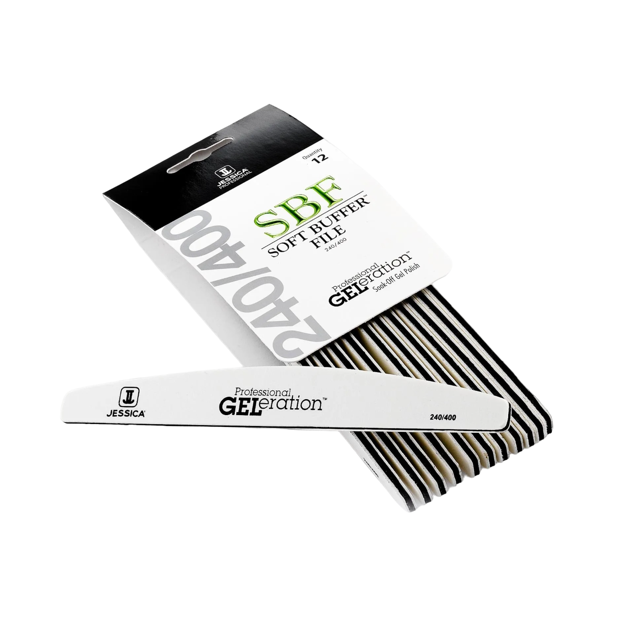 jessica-geleration-nail-file-12-pcs-set-1677850482 Jessica, GELeration, Nagelvijl, 12 st - Afbeelding 1