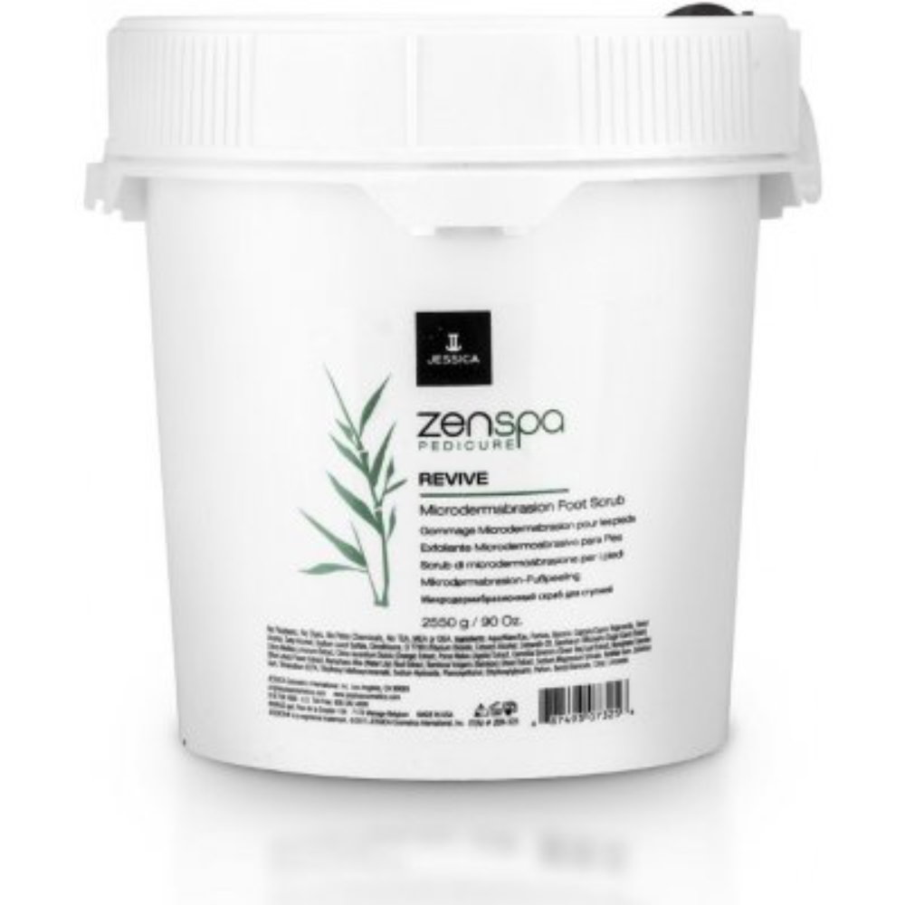 jessica-zenspa-revive-cleanse-and-scrub-foot-scrub-2551-g-1675235251 Jessica, ZenSpa Revive, Reinigen en scrubben, Voetscrub, 2550 g - Afbeelding 1