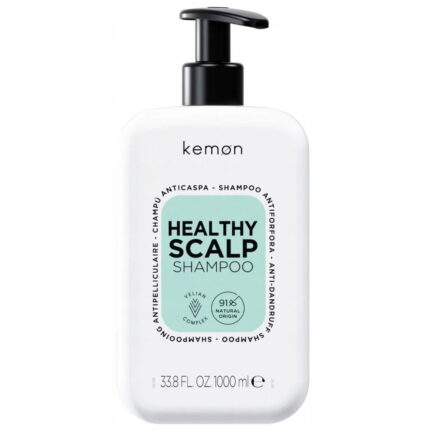 Kemon, Healthy Scalp, Haarbehandeling shampoo, Anti-roos, Voor alle haartypes, 1000 ml