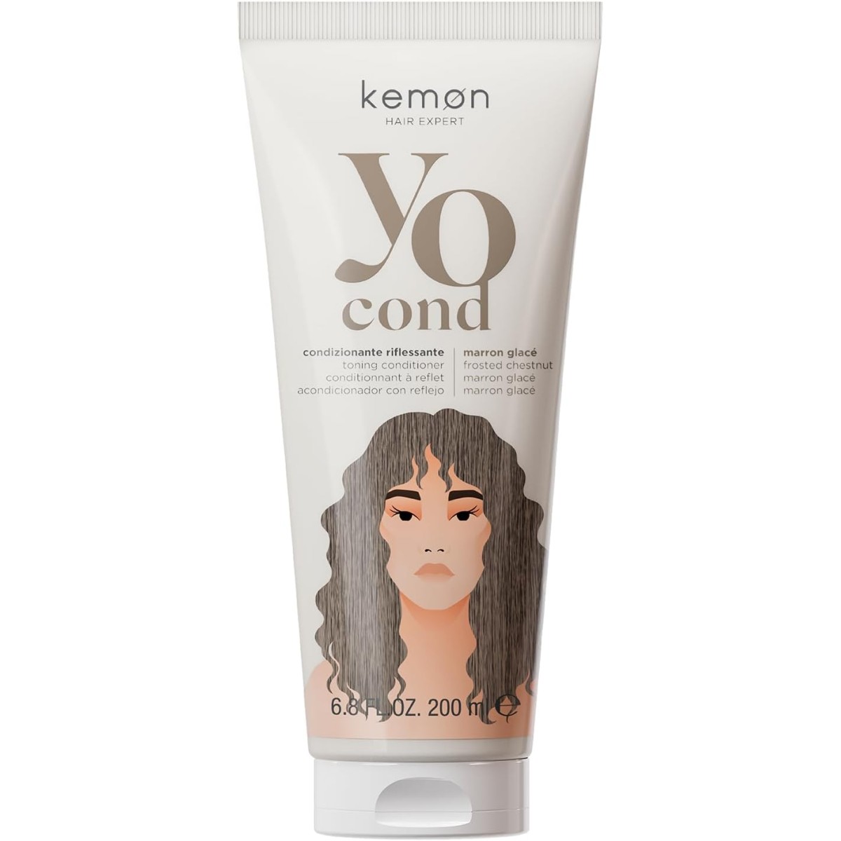 kemon-yo-marron-glace-coloring-hair-colour-conditioner-200-ml-1780469687 Kemon, Yo Marron Glacé Coloring, Haarkleurconditioner, 200 ml - Afbeelding 1