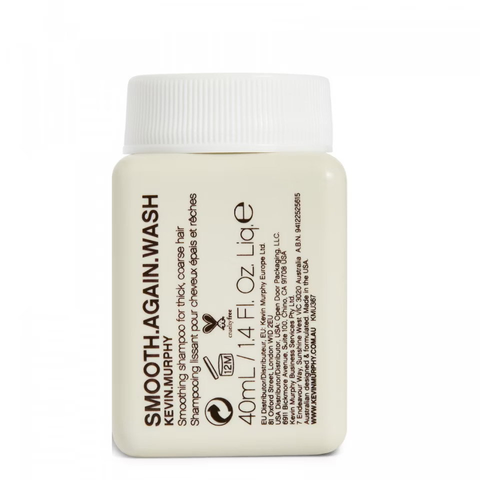 kevin-murphy-smooth-again-wash-hair-shampoo-for-smoothening-40-ml-1675152845 Kevin Murphy, Smooth Again Wash, Haarshampoo, Voor het gladmaken, 40 ml - Afbeelding 1