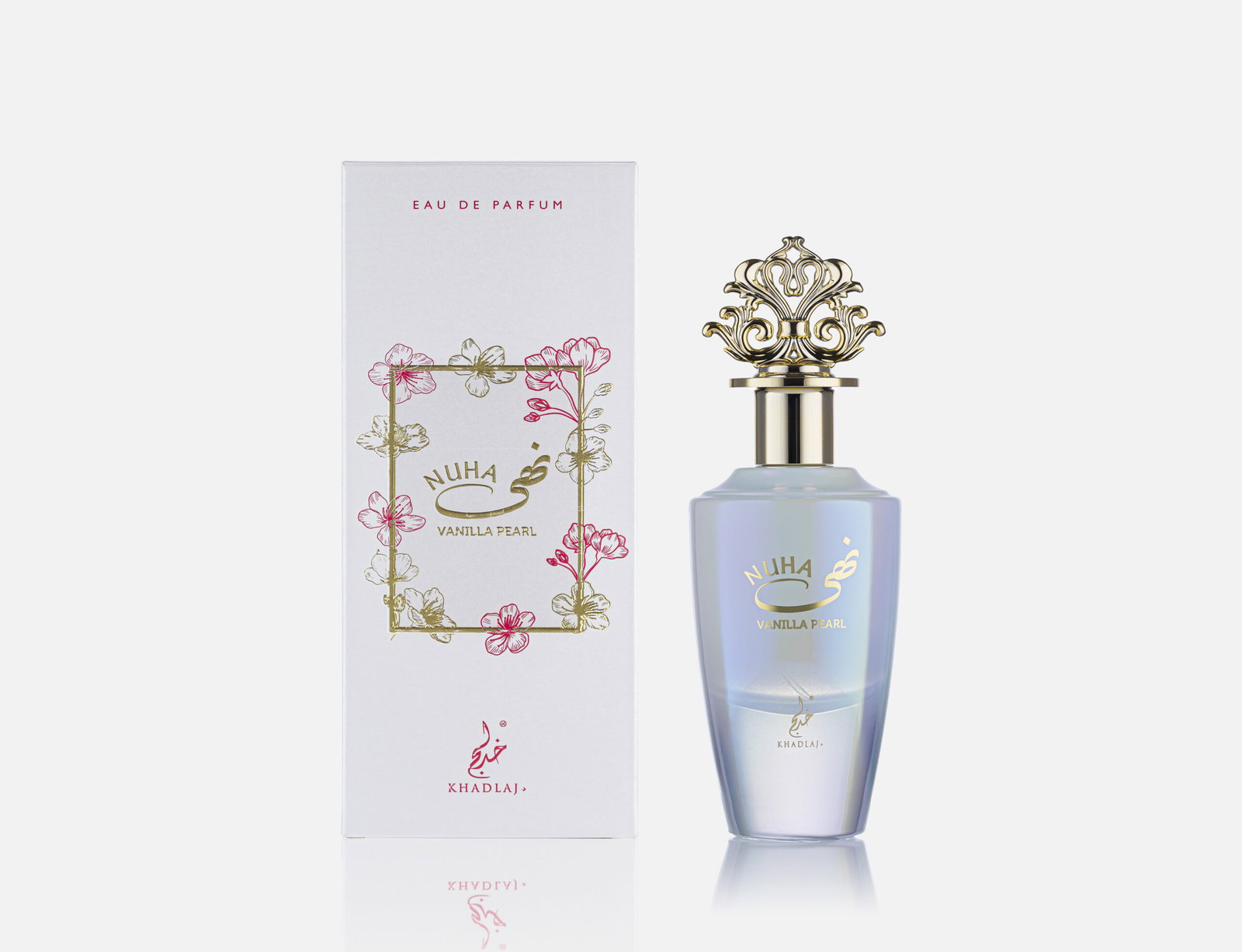 khadlaj-nuha-vanilla-pearl-eau-de-parfum-for-women-85-ml-1777460729 Khadlaj, Nuha Vanilla Pearl, Parfumwater, Voor vrouwen, 85 ml - Afbeelding 1