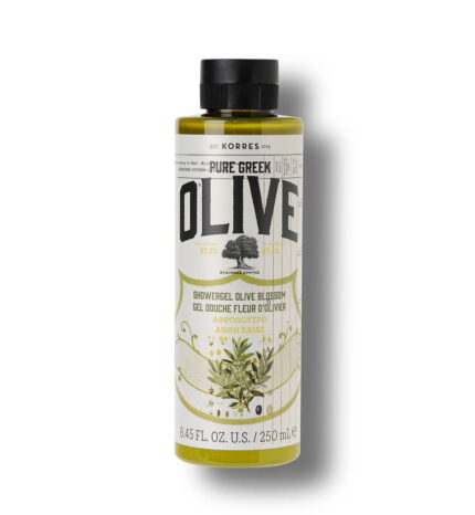 Korres, Pure Greek Olive, Voedzaam, Douchegel, Voor alle huidtypes, 250 ml