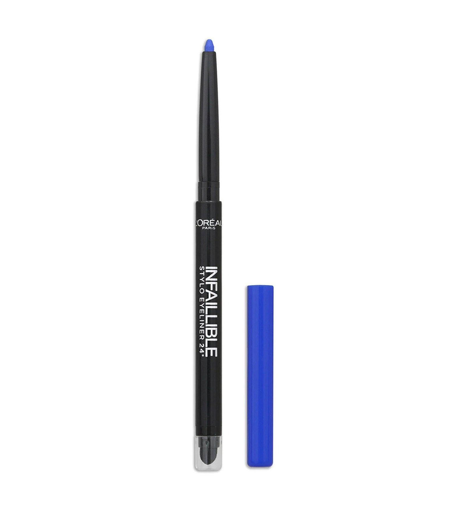 l-oreal-paris-infaillible-24h-waterproof-contour-gel-pencil-eyeliner-314-rebel-blue-10-g-1679904124 L'Oreal Paris, Infaillible 24H , Waterdicht, Contour, Gel potlood eyeliner, 314, Rebelblauw, 10 g - Afbeelding 1