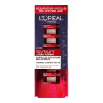 Set, L'Oreal Paris, Revitalift Laser Renew, Glycolzuur, Schillen, Ampullen Behandeling Serum, Voor gezicht, Voor vrouwen, 7 st, 1 ml - Afbeelding 2