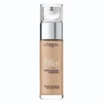 L'Oreal Paris, True Match Super-Blendable, Natuurlijke medium dekking, Vloeibare foundation, 4N, Beige, SPF 17, 30 ml