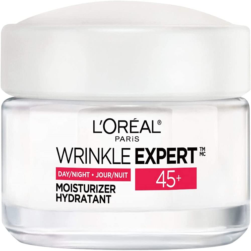 l-oreal-paris-wrinkle-expert-45-multivitamin-anti-wrinkle-day-night-cream-for-face-50-ml-1699447487 L'Oreal Paris, Wrinkle Expert 45+, Hydraterend, Dag & Nacht, Room, Voor gezicht, 50 ml - Afbeelding 1