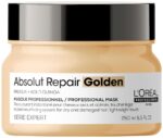 L'Oreal Professionnel, Serie Expert Absolut Repair Golden, Eiwit + Gouden quinoa, Haarbehandelingscrèmemasker, Directe resurfacing, 250 ml