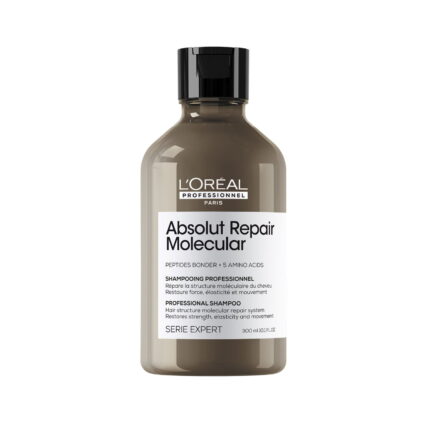 L'Oreal Professionnel, Serie Expert Absolut Repair Molecular, Haarshampoo, Repareren, 300 ml