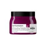 L'Oreal Professionnel, Serie Expert Curl Expression Rich, Glycerine 2,5% + Ureum H + Hibiscuszaad, Haarbehandelingscrèmemasker, Intensieve hydratatie, 500 ml