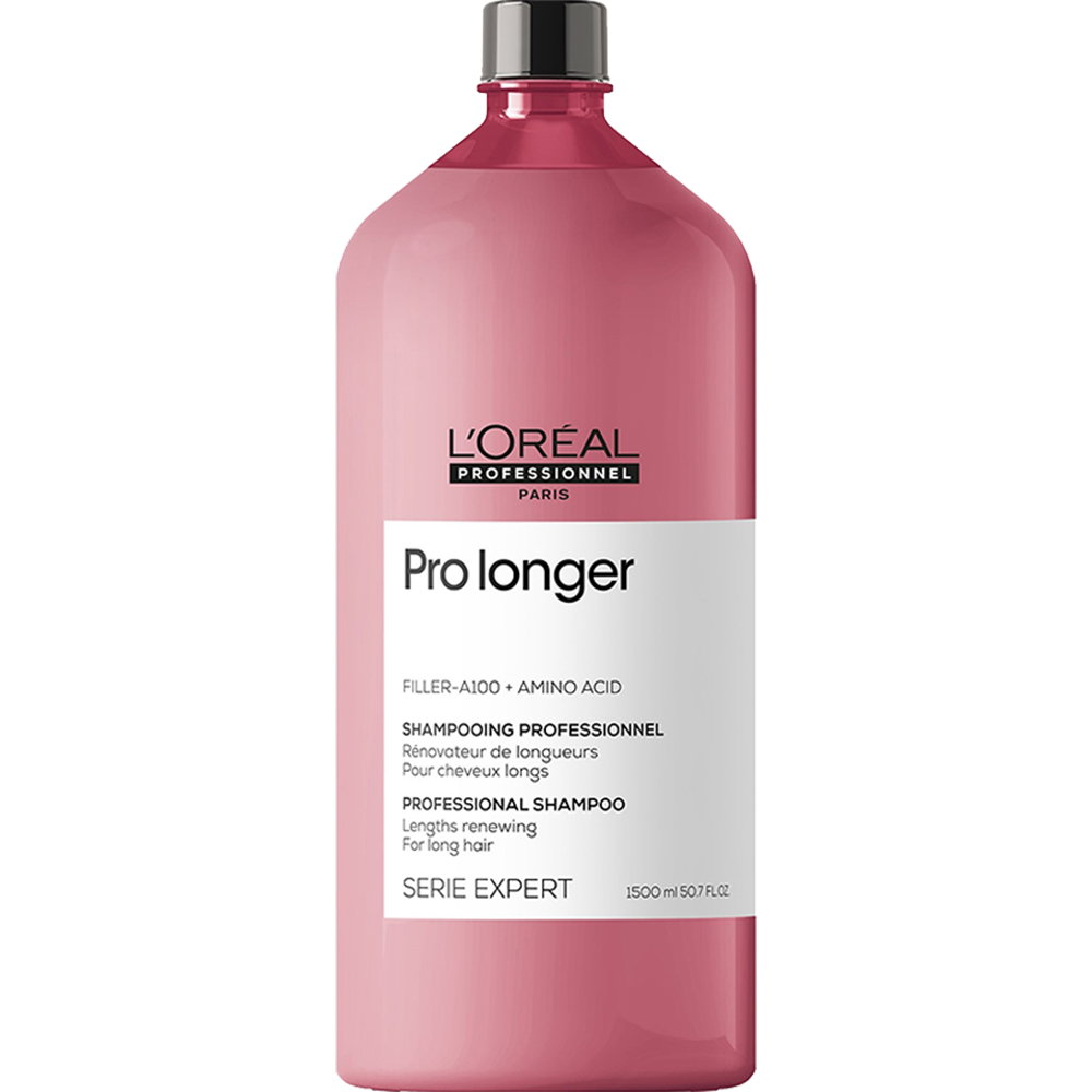 l-oreal-professionnel-serie-expert-pro-longer-filler-a100-amino-acid-hair-shampoo-lengths-renewing-1500-ml-1752694107 L'Oreal Professionnel, Serie Expert Pro Longer, Vulstof-A100 + Aminozuur, Haarshampoo, Lengtes Vernieuwen, 1500 ml - Afbeelding 1