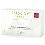 Labo Cosprophar Suisse, Crescina, Transdermic HFSC 1300, Voor groeistimulatie, Ampullen Behandeling Serum, Voor de hoofdhuid, Voor vrouwen, 10 +10 stuks, 3.5 ml