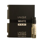 Lalique, White in Black , Parfumwater, Voor mannen, 1.8 ml Flesje