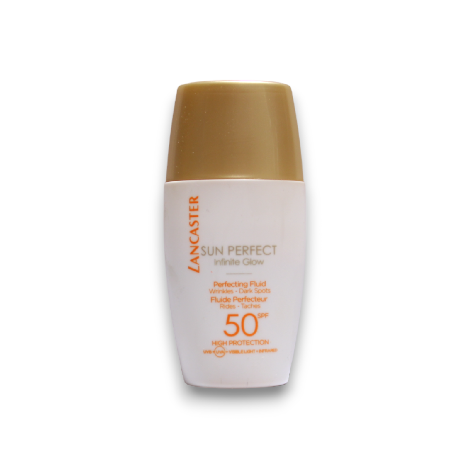 lancaster-sun-perfect-uv-protection-day-fluid-for-face-spf-50-30-ml-tester-1686739453 Lancaster, Sun Perfect, UV-bescherming, Dag, Vloeistof, Voor gezicht, SPF 50, 30 ml *Tester - Afbeelding 1