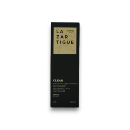 Lazartigue, Clear, Veganist, Haarcrème behandeling, Anti-roos, 75 ml