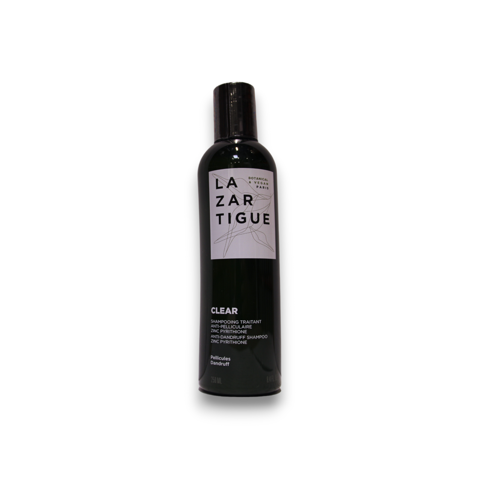 lazartigue-clear-vegan-hair-shampoo-anti-dandruff-250-ml-1689766722 Lazartigue, Clear, Veganist, Haarshampoo, Anti-roos, 250 ml - Afbeelding 1