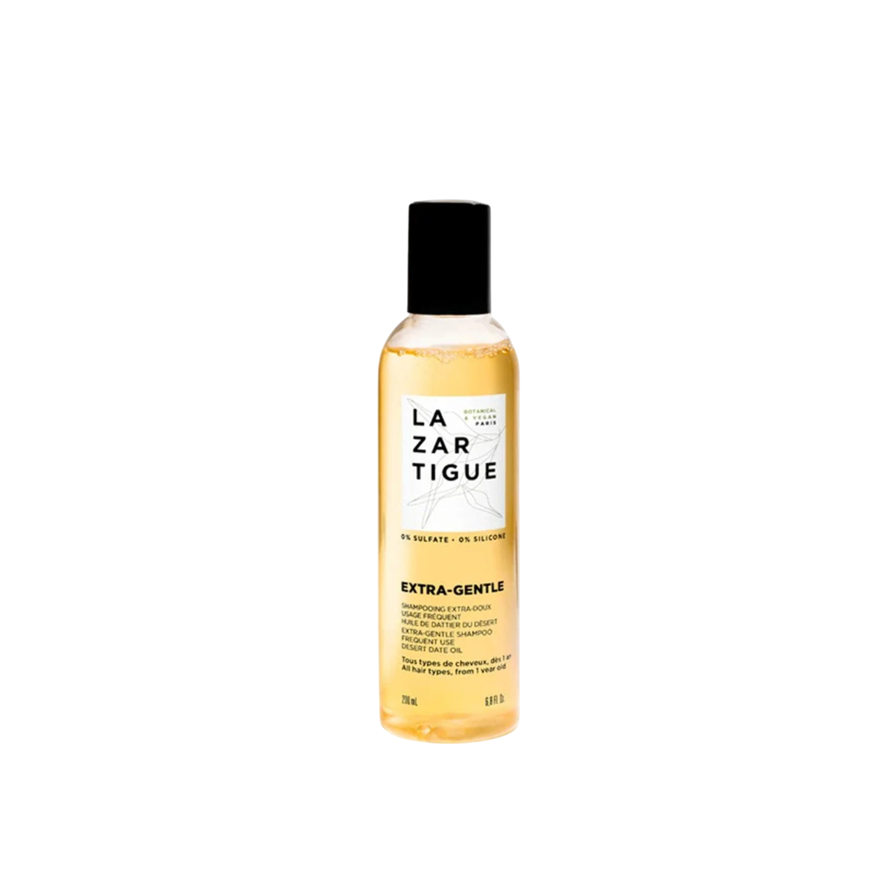 lazartigue-extra-gentle-vegan-hair-shampoo-gentle-cleansing-250-ml-1764410470 Lazartigue, Extra-Gentle, Veganist, Haarshampoo, Milde reiniging, 200 ml - Afbeelding 1