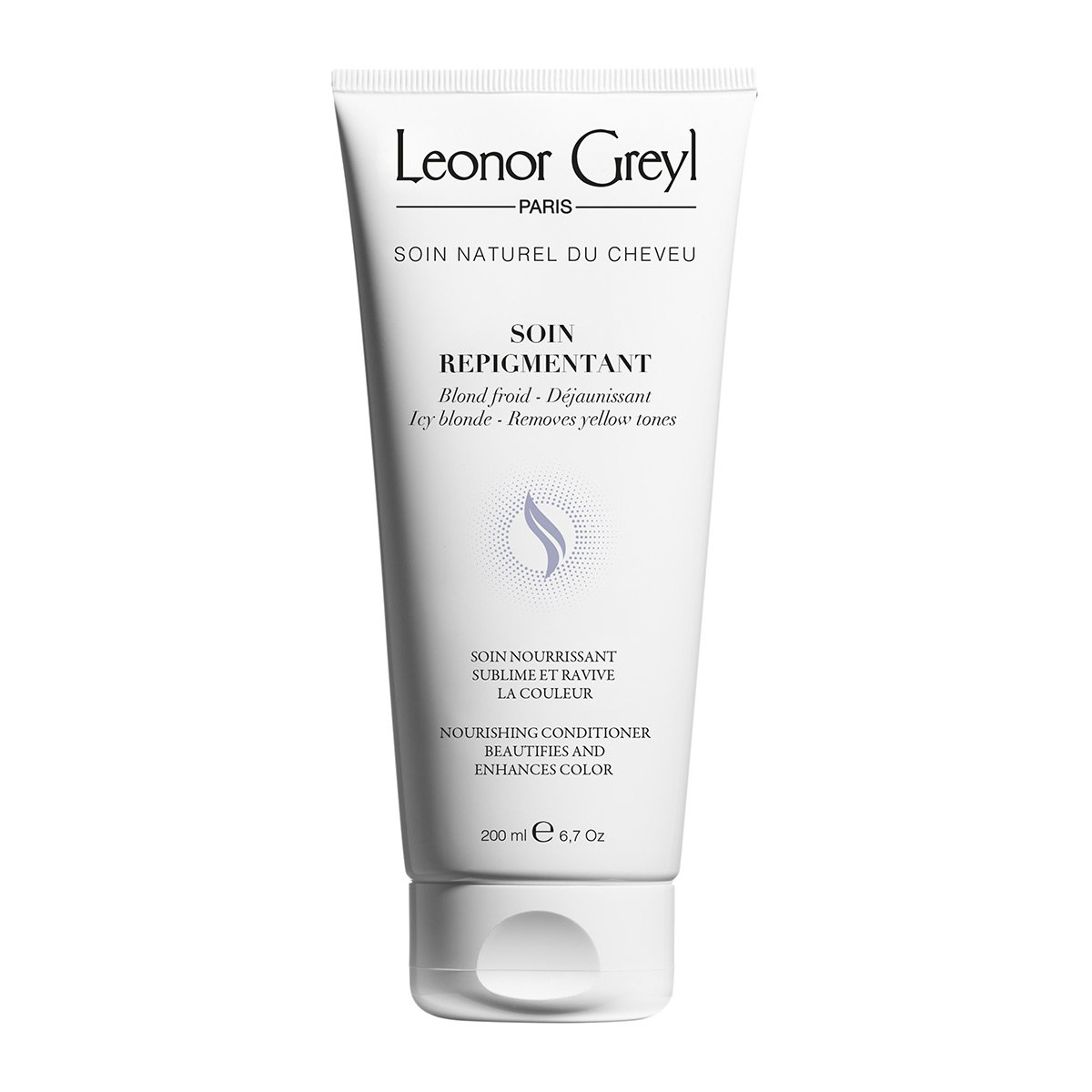 leonor-greyl-soin-repigmentant-hair-colour-conditioner-enhances-color-vibrancy-200-ml-1699005407 Leonor Greyl, Soin Repigmentant, Haarkleurconditioner, Icy Blonde, Verhoogt de kleurintensiteit, 200 ml - Afbeelding 1