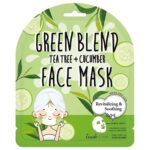 Look At Me, Green Blend, Komkommer, Revitaliseren, Gezichtsmasker, Voor gezicht, 25 ml