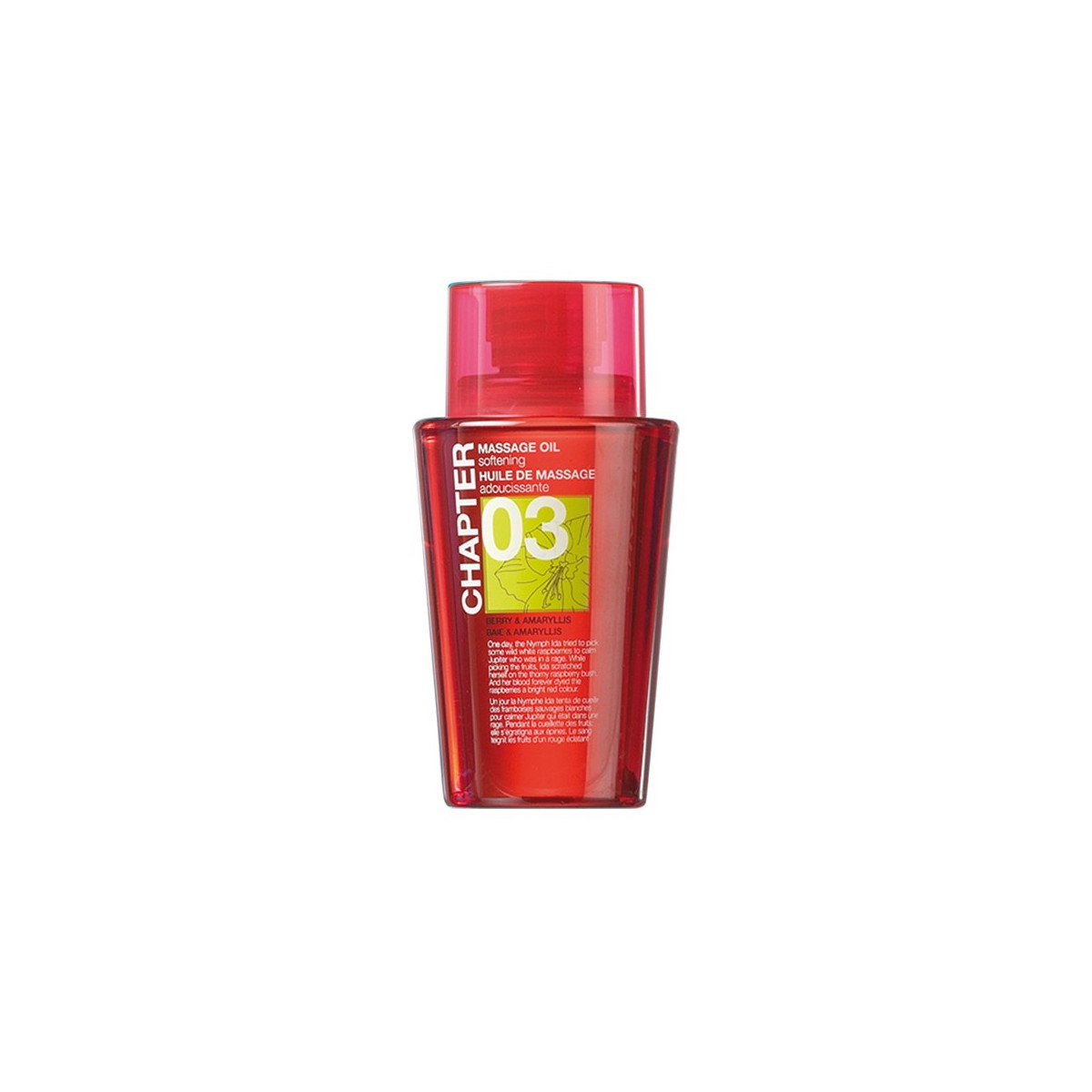 mades-cosmetics-chapter-03-berry-amaryllis-massage-oil-100-ml-1763630024 Mades Cosmetics, Chapter 03, Berry & Amaryllis, Massageolie, 100 ml *Tester - Afbeelding 1