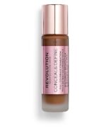 Makeup Revolution, Conceal & Define, Olievrij, Crème foundation, F 15, 23 ml