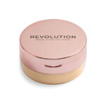Makeup Revolution, Conceal & Fix, Veganist, Losse fixeerpoeder, Middelgeel, 13 g - Afbeelding 2