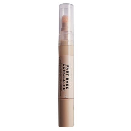 Makeup Revolution, Fast Base Concelear, Concealer pen voor onder de ogen, C 2, 4.5 ml