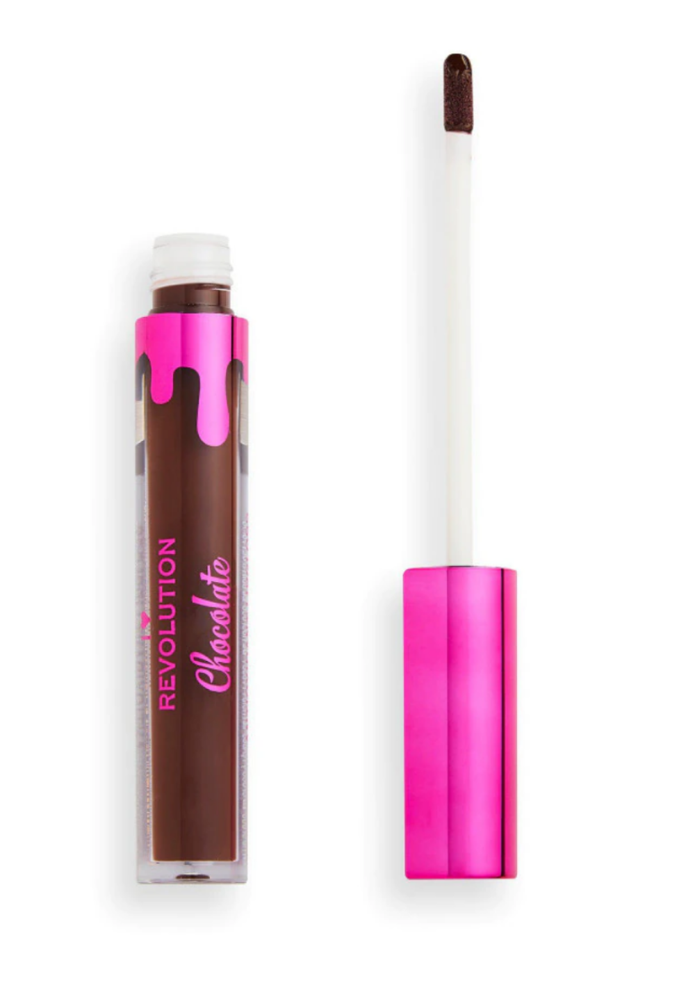 makeup-revolution-i-heart-revolution-chocolate-lip-gloss-mocha-3-20-ml-1671544664 Makeup Revolution, I Heart Revolution Chocolate, Lipgloss, Mocha, 3.20 ml - Afbeelding 1